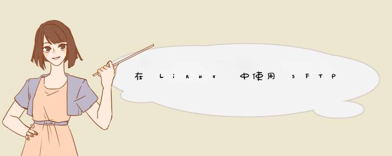 在 Linux 中使用 sFTP 上传或下载文件夹